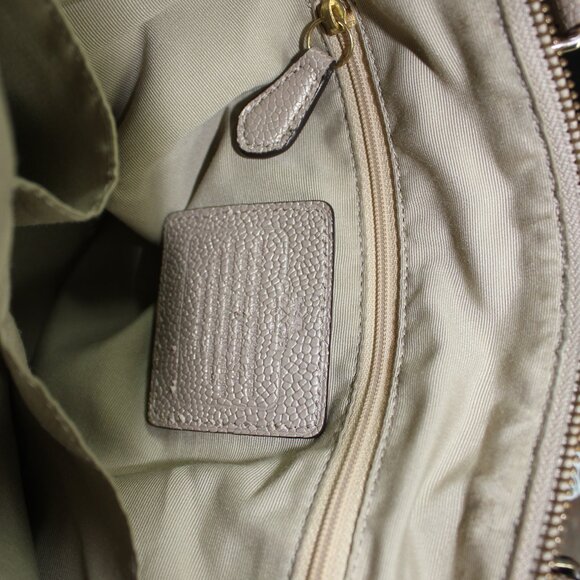 Coach Mickie Convertible Satchel Gold with Gold accents - Picture 11 of 12